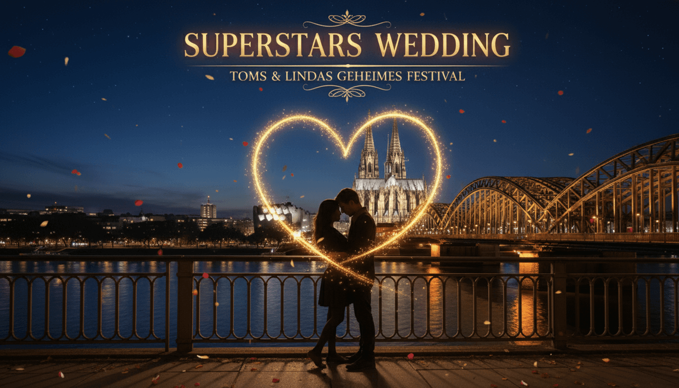Superstars Wedding – Tom & Linda's Secret Festival